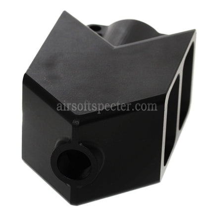 AIRSOFT SPECTER CNC Aluminium Tank Muzzle Brake Flash Hider For Snow Wolf M82 Airsoft Black