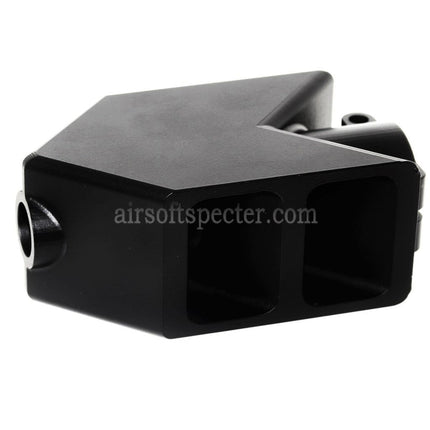 AIRSOFT SPECTER CNC Aluminium Tank Muzzle Brake Flash Hider For Snow Wolf M82 Airsoft Black