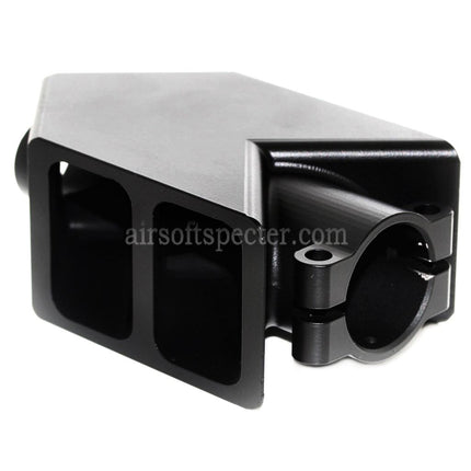 AIRSOFT SPECTER CNC Aluminium Tank Muzzle Brake Flash Hider For Snow Wolf M82 Airsoft Black