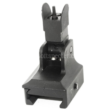 AIRSOFT SPECTER Metal Flip Up Front Sight For 20mm 1913 Picatinny Rail M4 M16 AEG Rifles