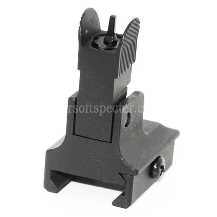 AIRSOFT SPECTER Metal Flip Up Front Sight For 20mm 1913 Picatinny Rail M4 M16 AEG Rifles