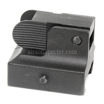 AIRSOFT SPECTER Metal Flip Up Front Sight For 20mm 1913 Picatinny Rail M4 M16 AEG Rifles