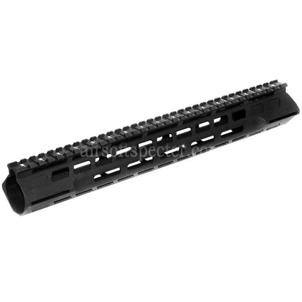 APS CNC 13.5 Inches PER Phantom 4.0 M-LOK Handguard Rail System For APS CYMA G&P JG Tokyo Marui M4 M16 Series AEG Rifles Airsoft Black