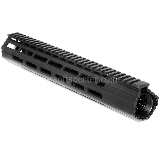 APS CNC 13 Inches Boar 1.0 M-LOK Handguard Rail System For APS CYMA G&P JG Tokyo Marui M4 M16 Series AEG Rifles Airsoft Black