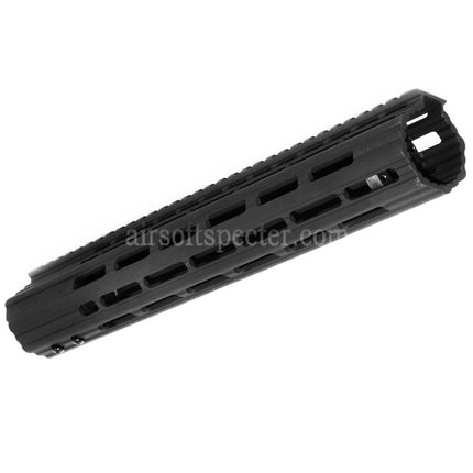 APS CNC 13 Inches Boar 1.0 M-LOK Handguard Rail System For APS CYMA G&P JG Tokyo Marui M4 M16 Series AEG Rifles Airsoft Black