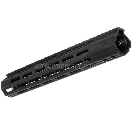 APS CNC 13 Inches Boar 1.0 M-LOK Handguard Rail System For APS CYMA G&P JG Tokyo Marui M4 M16 Series AEG Rifles Airsoft Black