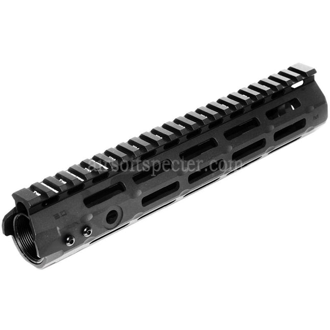 APS CNC 10 Inches Evolution Tech 3.0 M-LOK Handguard Rail System For APS CYMA G&P JG Tokyo Marui M4 M16 Series AEG Rifles Airsoft Black