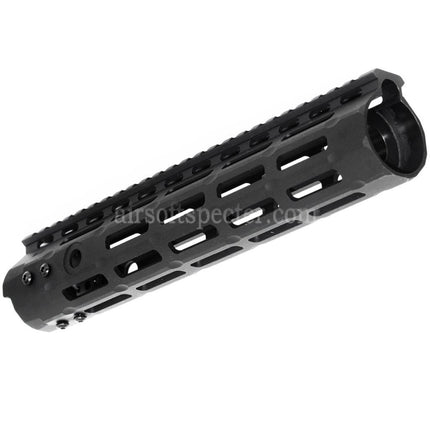 APS CNC 10 Inches Evolution Tech 3.0 M-LOK Handguard Rail System For APS CYMA G&P JG Tokyo Marui M4 M16 Series AEG Rifles Airsoft Black