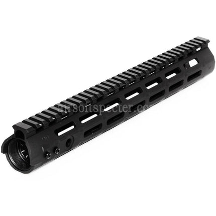 APS CNC 13.5 Inches Evolution Tech 4.0 M-LOK Handguard Rail System For APS CYMA G&P JG Tokyo Marui M4 M16 Series AEG Rifles Airsoft Black