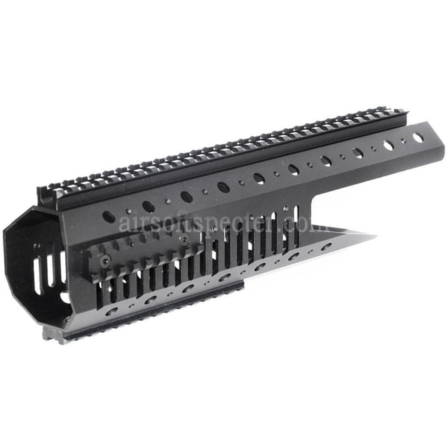 CYMA CNC Aluminum 326mm Handguard Rail System For CYMA Tokyo Marui M14 Series AEG Rifles Airsoft Black