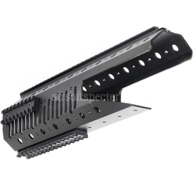 CYMA CNC Aluminum 326mm Handguard Rail System For CYMA Tokyo Marui M14 Series AEG Rifles Airsoft Black