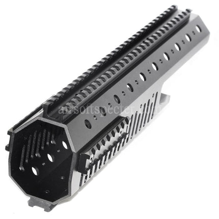 CYMA CNC Aluminum 326mm Handguard Rail System For CYMA Tokyo Marui M14 Series AEG Rifles Airsoft Black