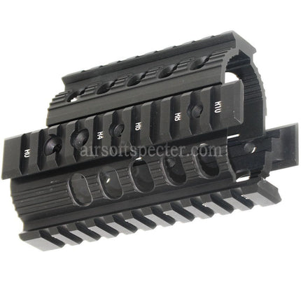 CYMA CNC Aluminum 135mm Handguard Rail System For Tokyo Marui D-Boys CYMA APS VFC Matrix AK74U Series AEG Rifles Airsoft Black