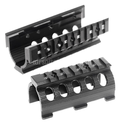 CYMA CNC Aluminum 135mm Handguard Rail System For Tokyo Marui D-Boys CYMA APS VFC Matrix AK74U Series AEG Rifles Airsoft Black