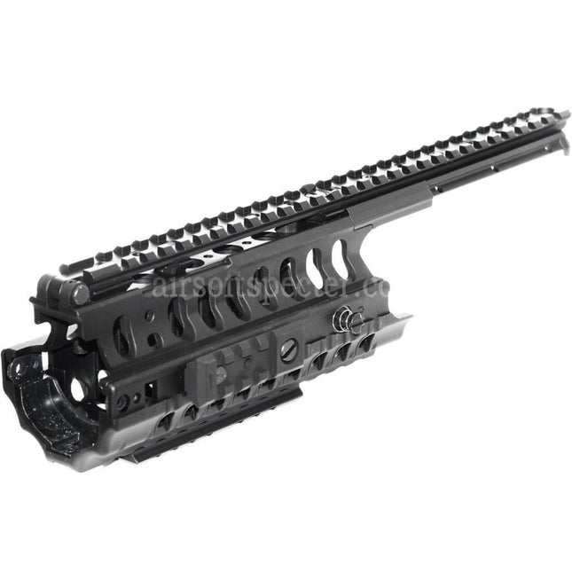 CYMA 328mm SIR System RIS Handguard Rail System For M4 M16 Series AEG Rifles Airsoft Black