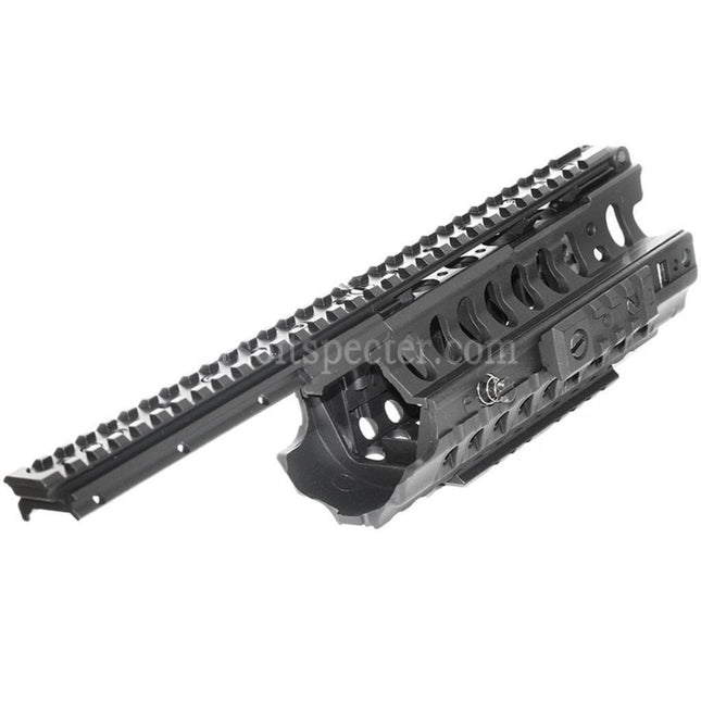 CYMA 328mm SIR System RIS Handguard Rail System For M4 M16 Series AEG Rifles Airsoft Black