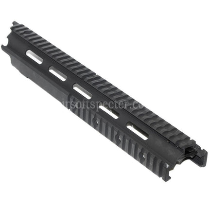 CYMA CNC Aluminum 370mm RAS Handguard Rail System with Rail cover For CYMA Tokyo Marui G&P JG M14 Series AEG Rifles Airsoft Black