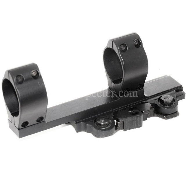 Support de lunette double 30mm CYMA Tactical Style QD à double anneau noir