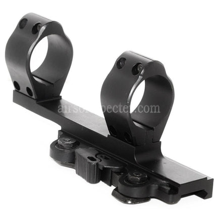 Support de lunette double 30mm CYMA Tactical Style QD à double anneau noir