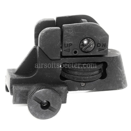 CYMA LMT L8A Style Viseur arrière tactique CQB pour fusils M4 M16 Series AEG Airsoft