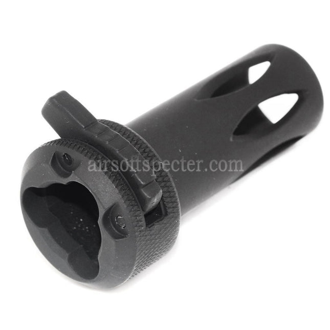 CYMA Metal QD Flash Hider For CM041 CM049 MP5 Series AEG Rifles Airsoft Black