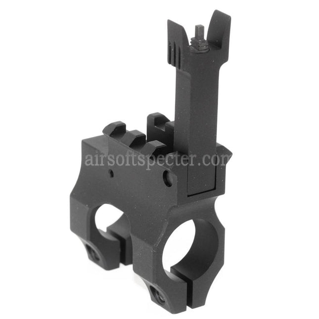 AIRSOFT SPECTER Vltor Style Metal Flip Up Front Sight 20mm Railed For M4 M16 AEG Rifles