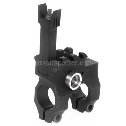 AIRSOFT SPECTER Vltor Style Metal Flip Up Front Sight 20mm Railed Type-B for M4 M16 AEG Rifles