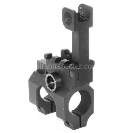 AIRSOFT SPECTER Vltor Style Flip Up Front Sight With 20mm Rail For M4 M16 AEG Rifles