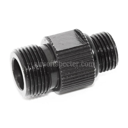 PPS Barrel Silencer Compensator Adapter For KSC M9 / WE Pistols Airsoft +11mm CW -14mm CCW Thread