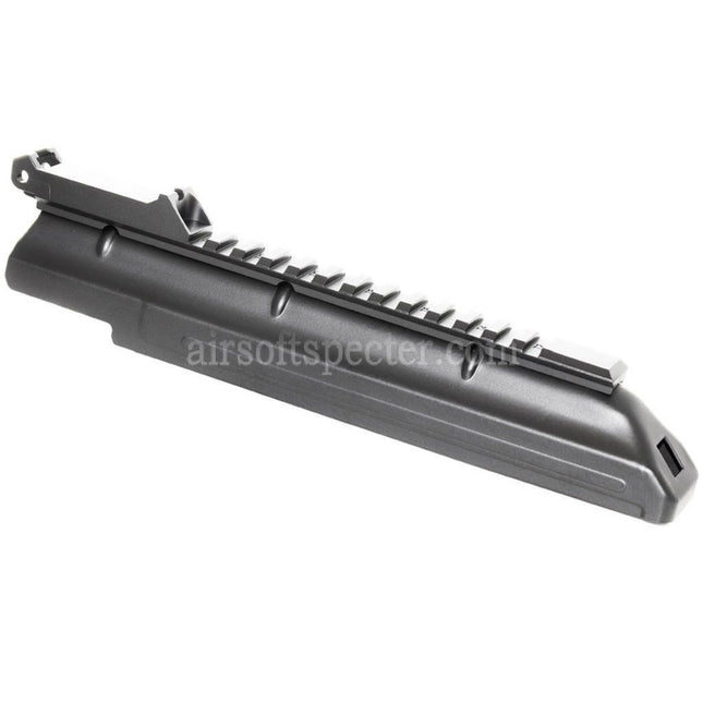 CYMA Upper Receiver Cover with 20mm Tactical Rail Rear Sight For D-Boys JG Jing Gong Golden Eagle CYMA Tokyo Marui AKS74U Series AEG Rifles Airsoft Black