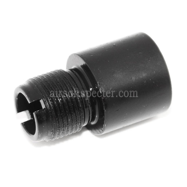 AIRSOFT SPECTER Barrel Silencer Adapter Inner -14mm CCW To Outer +14mm CW Thread