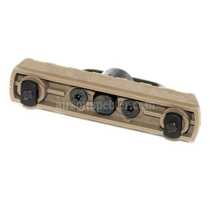 APS 7-Slots MIL-STD 1913 Rail M-LOK Rail Segment Plate with QD Sling Swivel