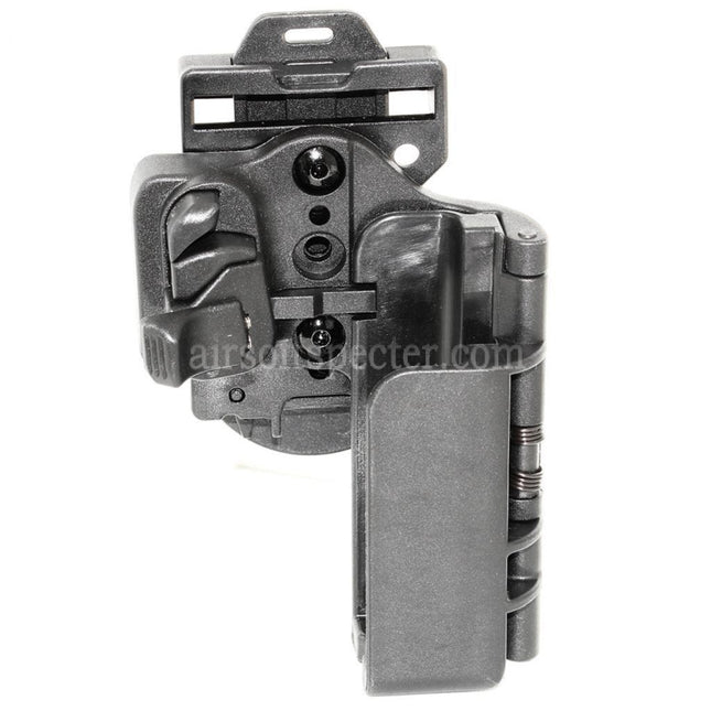 APS Quantum Mechanics OWB Condition 3 Carry Quick Tactical Holster For G19 G23 Series Pistols Airsoft Black