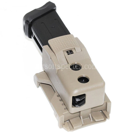 APS Quantum Mechanics Lockable Single Magazine Pouch For G17 / G18C / G19 / G22 / G23 / G24 / G34 / G35 G-Series GBB Magazine