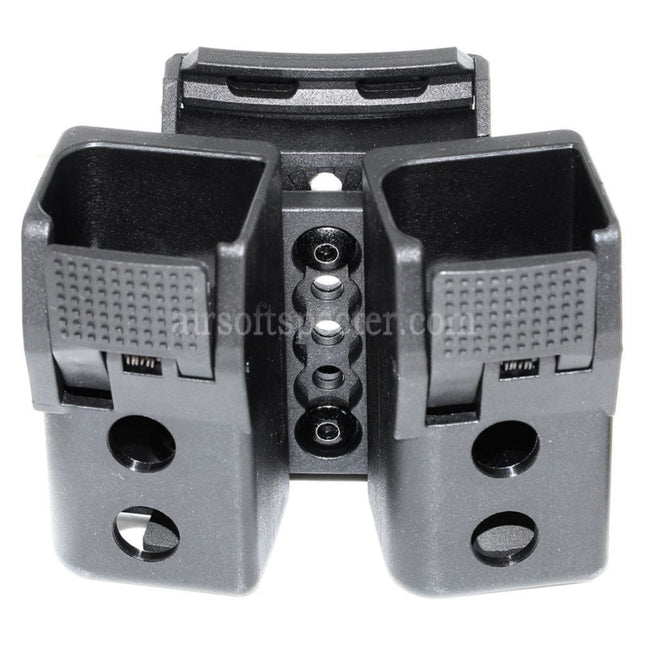 APS Quantum Mechanics Lockable Double Magazine Pouch For G17 / G18C / G19 / G22 / G23 / G24 / G34 / G35 G-Series GBB Magazine