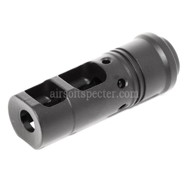 AIRSOFT SPECTER 62mm SF-556 Muzzle Brake Flash Hider For -14mm CCW Counter-Clockwise Thread Barrel Rifles