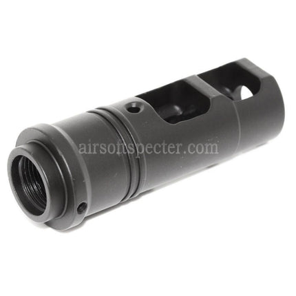 AIRSOFT SPECTER 62mm SF-556 Muzzle Brake Flash Hider For -14mm CCW Counter-Clockwise Thread Barrel Rifles