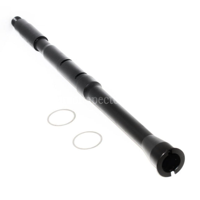 5KU 14.5 Aluminium One Piece Outer Barrel -14mm CCW Thread For WA M4 Series GBB Rifles Airsoft Black