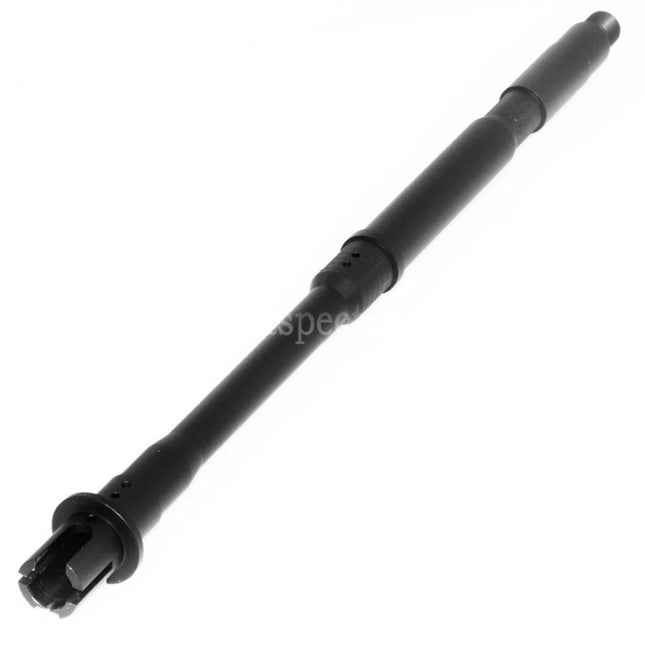 CYMA 280mm 14.5 Aluminium M4A1 One Piece Outer Barrel -14mm CCW Thread For Tokyo Marui M4 Series AEG Rifles Airsoft Black