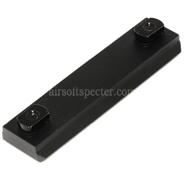 CYMA 75mm 7-Slots 20mm Rail Panel for M-LOK Handguard Rail System Black