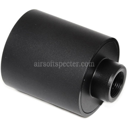 AIRSOFT SPECTER 48mm/55mm Metal Muzzle Brake Flash Hider For -14mm CCW Counter-Clockwise Thread Barrel Rifles Airsoft Black