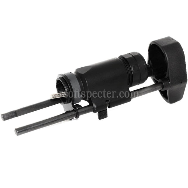AIRSOFT SPECTER 3-Position Stinger Tanker Retractable Stock HK416C Style For M4 M16 AEG Rifles Black