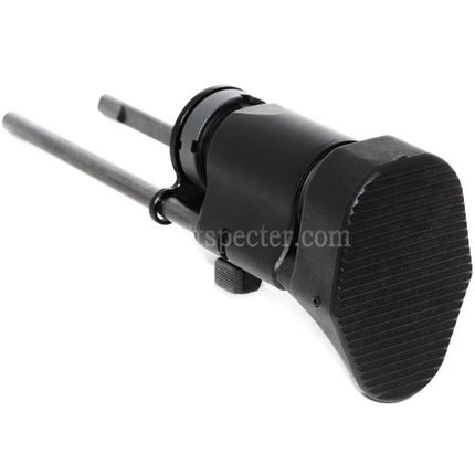 AIRSOFT SPECTER 3-Position Stinger Tanker Retractable Stock HK416C Style For M4 M16 AEG Rifles Black