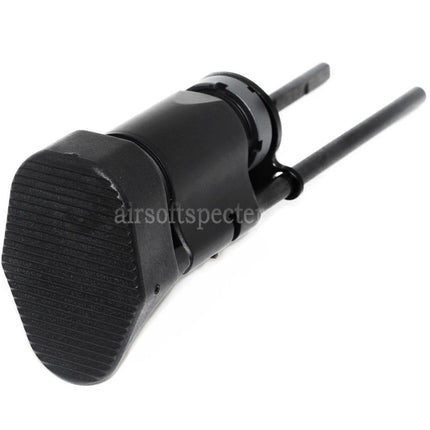 AIRSOFT SPECTER 3-Position Stinger Tanker Retractable Stock HK416C Style For M4 M16 AEG Rifles Black