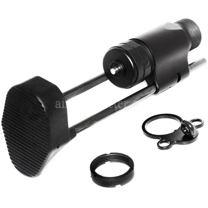 AIRSOFT SPECTER 3-Position Stinger Tanker Retractable Stock HK416C Style For M4 M16 AEG Rifles Black
