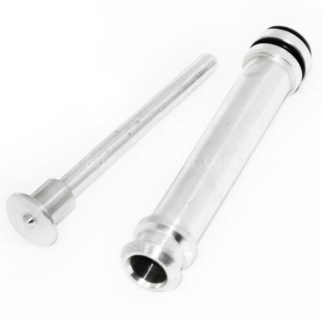 DOUBLE BELL Metal Piston Spring Guide Set For BAR-10 VSR-10 Sniper Rifles Airsoft Silver