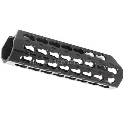 AIRSOFT SPECTER 183mm Keymod RAS Forend Handguard For CYMA Tokyo Marui M870 Shotgun Airsoft Black