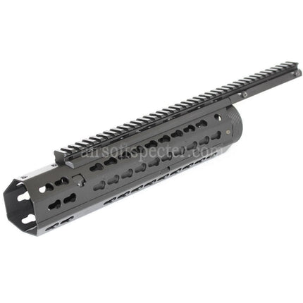 CYMA Keymod Modular Handguard Rail System For CYMA CM079 Tokyo Marui M4 Series AEG Rifles Airsoft Black