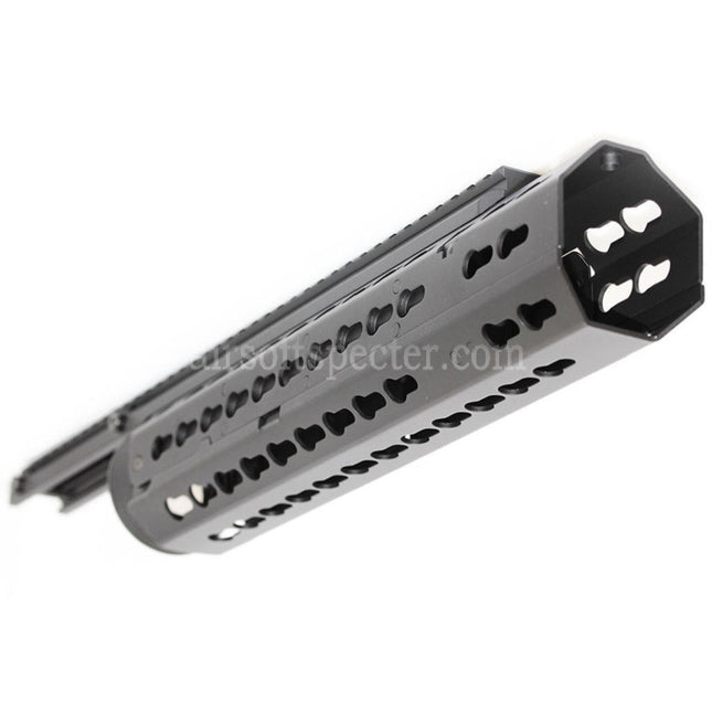 CYMA Keymod Modular Handguard Rail System For CYMA CM079 Tokyo Marui M4 Series AEG Rifles Airsoft Black