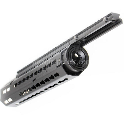 CYMA Keymod Modular Handguard Rail System For CYMA CM079 Tokyo Marui M4 Series AEG Rifles Airsoft Black